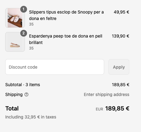 Com afegir el codi descompte de Toni Pons